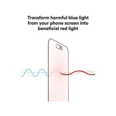 Bodyguardz red light converter glass screen protector for iphone 17 Pro